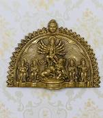 eCraftIndia Goddess Durga Mata Brass Wall Hanging