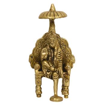 eCraftIndia Sai Baba Brass Idol Statue 3