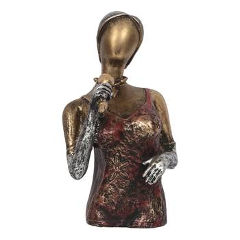 eCraftIndia Singing Lady DECORative Figurine 2