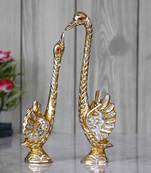 eCraftIndia Dancing Cute Love Birds 9 Inch DECORative Figurine Showpiece