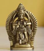 eCraftIndia Lord Hanuman Opening his Heart Handcrafted DECORative Brass Figurine