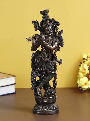Bronze Krishna Idol  2
