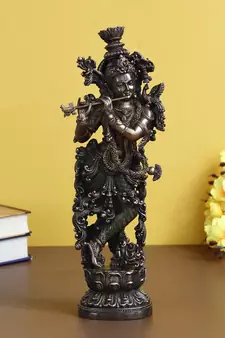 Bronze Krishna Idol 