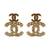 Chanel Stud Earring Women Gold for everyday wear