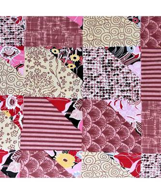 multicolor cotton abstract print bedsheet with pillow covers 4