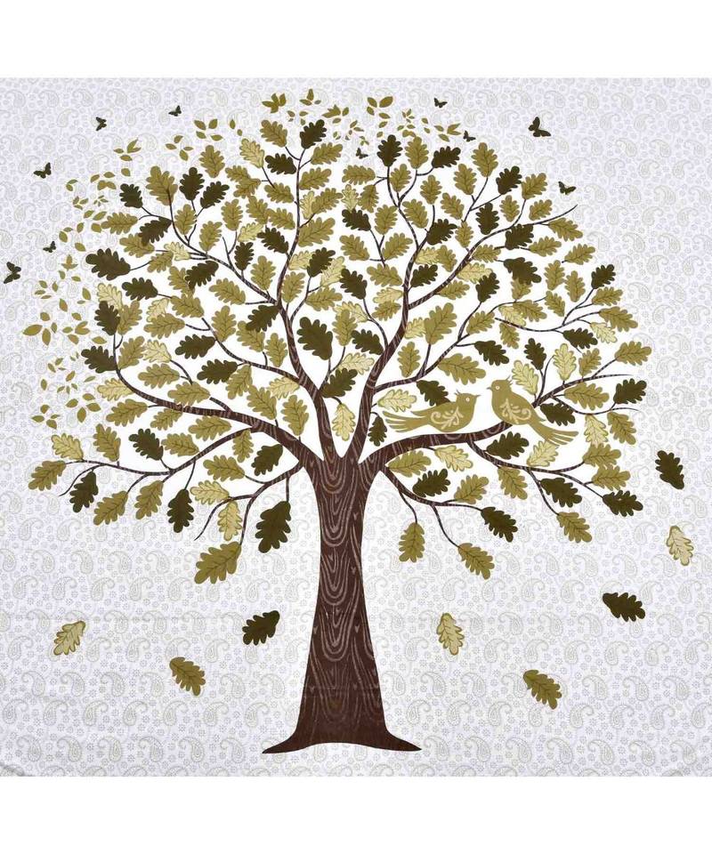 multicolor cotton abstract print bedsheet with pillow covers