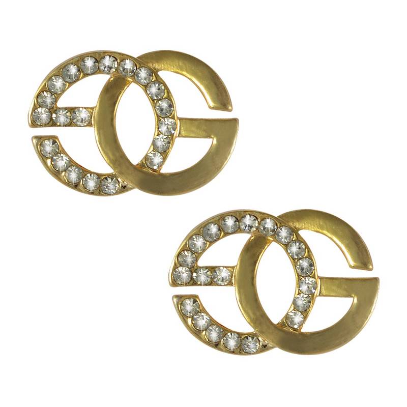 G Brand Stud Earring Women Gold for everyday wear SARAH 525170