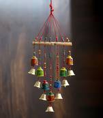 eCraftIndia Handcrafted DECORative Wall Door Window Hanging Bells