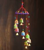eCraftIndia Handcrafted DECORative Wall Door Window Hanging Bells