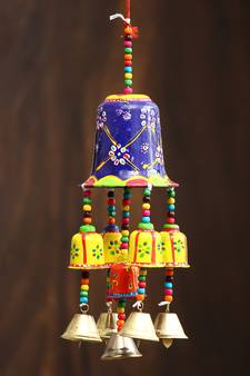 eCraftIndia Handcrafted DECORative Wall Door Window Hanging Bells