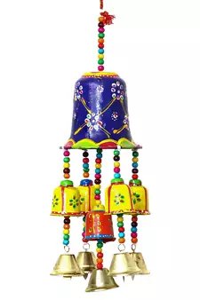 eCraftIndia Handcrafted DECORative Wall Door Window Hanging Bells