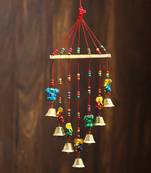 eCraftIndia Handcrafted DECORative Lord Ganesha Wall Door Window Hanging Bells