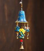 eCraftIndia Handcrafted DECORative Lord Ganesha Wall Door Window Hanging Bells