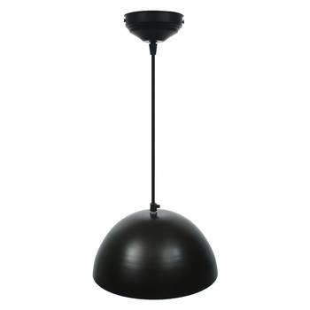 Shining Black Glossy Finish Pendant Light  10  Diameter Ceiling Hanging Lamp for Home Living Room Offices Restaurants 6