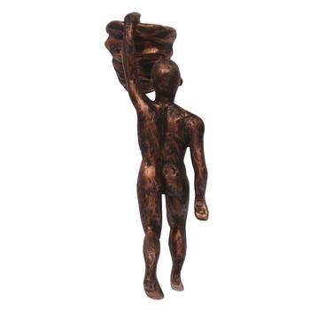 eCraftIndia Man Doing Mountain Climbing DECORative Wall Hanging Figurine 5
