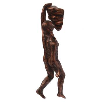 eCraftIndia Man Doing Mountain Climbing DECORative Wall Hanging Figurine 6