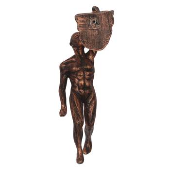 eCraftIndia Man Doing Mountain Climbing DECORative Wall Hanging Figurine 7