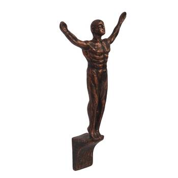 eCraftIndia Standing Man with Open Arms DECORative Wall Hanging Figurine 2