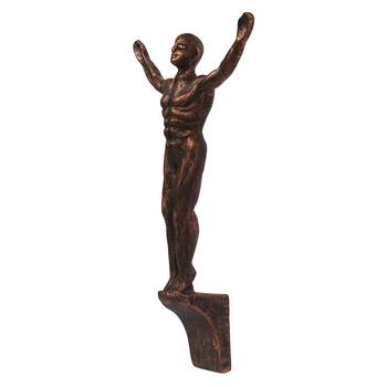 eCraftIndia Standing Man with Open Arms DECORative Wall Hanging Figurine 6