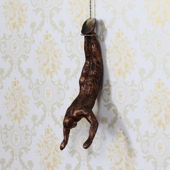 eCraftIndia Man in Hanging Position DECORative Wall Hanging Figurine 1