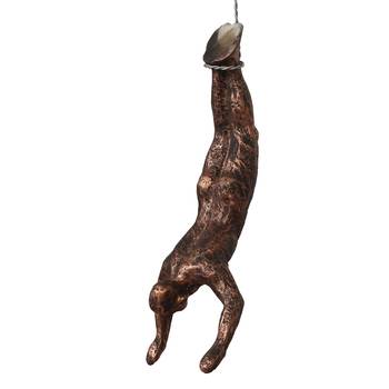 eCraftIndia Man in Hanging Position DECORative Wall Hanging Figurine 6