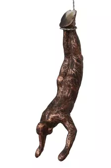 eCraftIndia Man in Hanging Position DECORative Wall Hanging Figurine