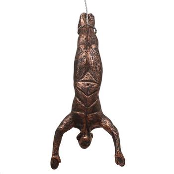 eCraftIndia Man in Hanging Position DECORative Wall Hanging Figurine 7