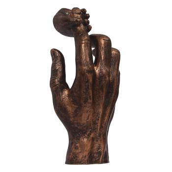eCraftIndia Kid Hand Holding Parents Fingure DECORative Wall Hanging Figurine 2