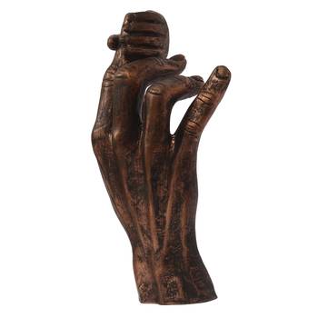 eCraftIndia Kid Hand Holding Parents Fingure DECORative Wall Hanging Figurine 5