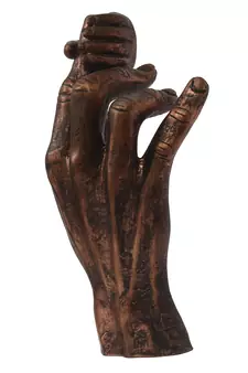 eCraftIndia Kid Hand Holding Parents Fingure DECORative Wall Hanging Figurine