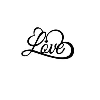 eCraftIndia  Love with Hearts  Black Engineered Wood Wall Art Cutout  Ready to Hang Home DECOR 4