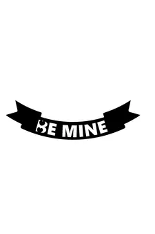 eCraftIndia  Be Mine  Love Theme Black Engineered Wood Wall Art Cutout  Ready to Hang Home DECOR