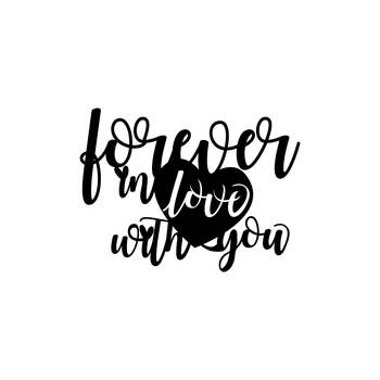 eCraftIndia  Forever In Love With You  Valentine Theme Black Engineered Wood Wall Art Cutout  Ready to Hang Home DECOR 4