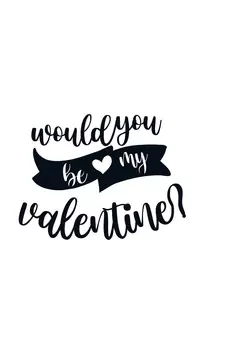 eCraftIndia  Would You Be My Valentine  Black Engineered Wood Wall Art Cutout  Ready to Hang Home DECOR