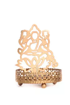 eCraftIndia Goddess Laxmi Tea Light Holder