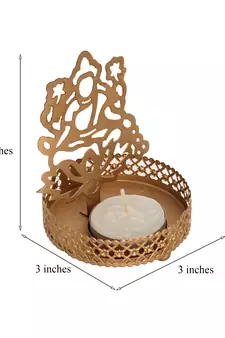 eCraftIndia Goddess Laxmi Tea Light Holder
