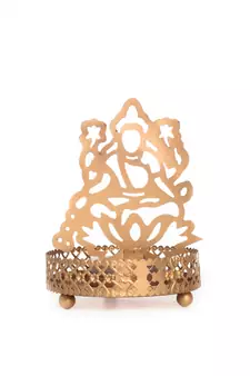 eCraftIndia Goddess Laxmi Tea Light Holder