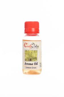 eCraftIndia 60ML High Quality Aroma Oil with Lemon Grass Fragnance