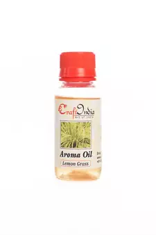 eCraftIndia 60ML High Quality Aroma Oil with Lemon Grass Fragnance