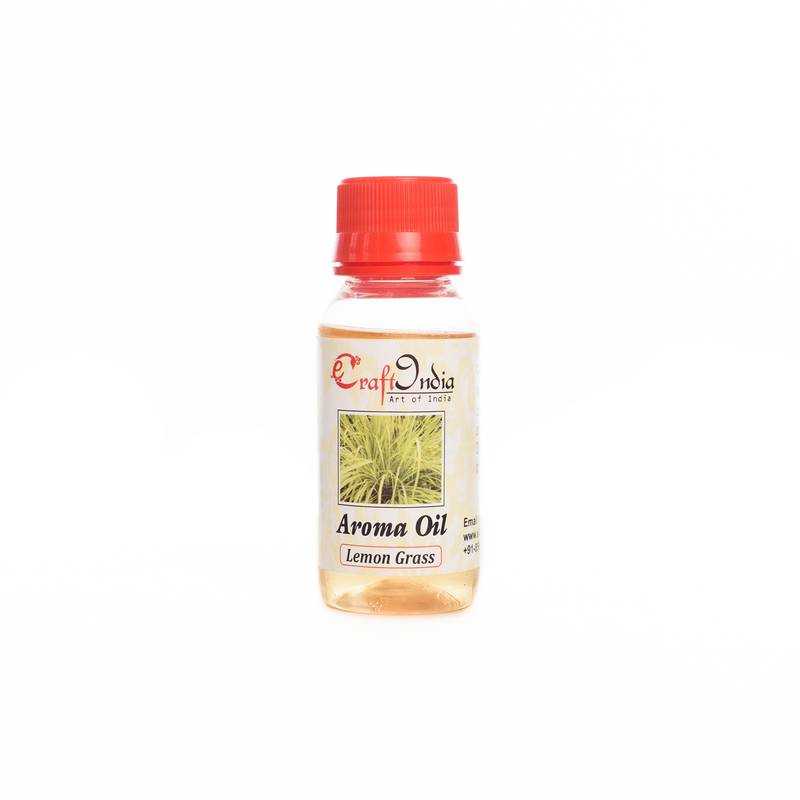 eCraftIndia 60ML High Quality Aroma Oil with Lemon Grass Fragnance