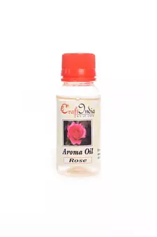 eCraftIndia 60ML High Quality Aroma Oil with Rose Fragnance