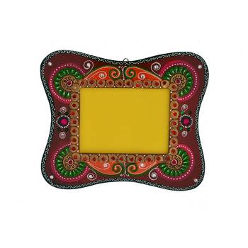 eCraftIndia Papier Mache Grand Photo Frame 1