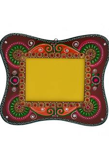 eCraftIndia Papier Mache Grand Photo Frame