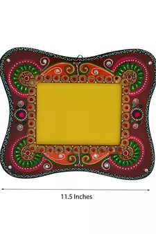 eCraftIndia Papier Mache Grand Photo Frame