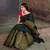 Valiba Beautiful Dark Green & Golden Jacquard Work Silk Designer Sarees