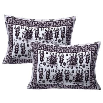 Royal Sawari Brown Double Bedsheet 2