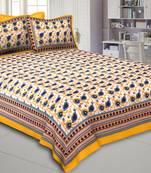 Yellow Daffodils Double Bedsheet