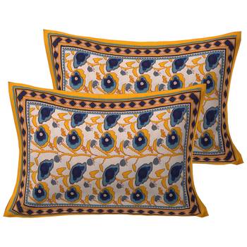 Yellow Daffodils Double Bedsheet 2
