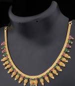 Gold agate necklaces