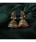 Gold Plated Traditional Jhumka Earring
